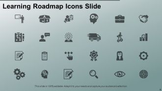 Learning roadmap powerpoint presentation slides