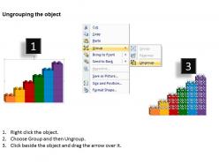 Lego blocks process 6 stages style 1 powerpoint slides and ppt templates 0412