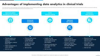 Leveraging Data Analytics For Clinical Success Data Analytics CD Idea Multipurpose