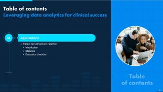 Leveraging Data Analytics For Clinical Success Data Analytics CD Interactive Multipurpose