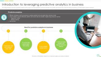 Leveraging Digital Analytics To Develop Data Insights And Optimize Business Operations Data Analytics CD Compatible Interactive