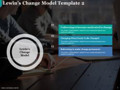 Lewin Change Management Model Powerpoint Presentation Slides