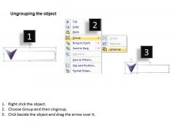 Linear flow arrow 5 stages 75