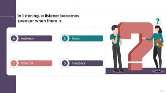 Listening In Business Communication Training Module On Business Communication Edu Ppt