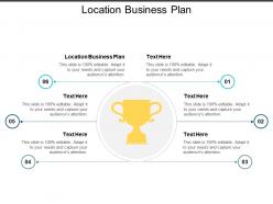 Location business plan ppt powerpoint presentation gallery portrait cpb