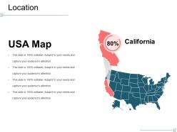 Location ppt sample file template 1