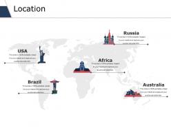 Location ppt slides gridlines