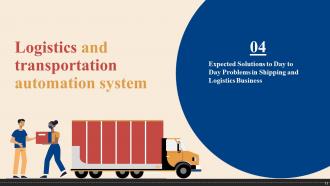 Logistic And Transportation Automation System Powerpoint Presentation Slides