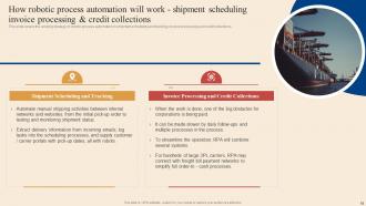 Logistic And Transportation Automation System Powerpoint Presentation Slides