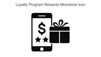 Loyalty Program Rewards Monotone Icon In Powerpoint Pptx Png And Editable Eps Format