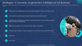 Machine Augmented Intelligence IT powerpoint presentation slides