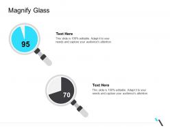 Magnify glass business operations management ppt clipart