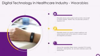 Major Healthcare Technology Trends Training Ppt