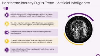 Major Healthcare Technology Trends Training Ppt