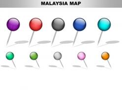 Malaysia country powerpoint maps