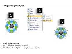 Management consultants spoke for marketing theme powerpoint templates ppt backgrounds slides 0523