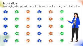 Managing Disruption In Android Phone Manufacturing And Distribution Complete Deck Template Images