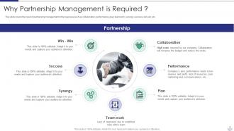 Managing strategic partnerships powerpoint presentation slides