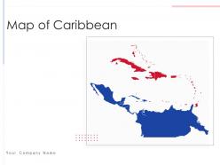 Map of caribbean key regions political map email