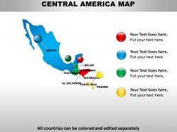 Map of central america 1314