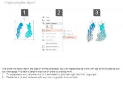Map of sweden and finland for business powerpoint slides