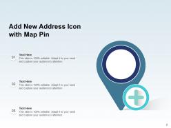 Map Pin Icon Location Depicting Globe Representing Travel Journey