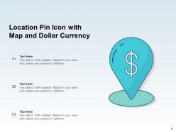 Map Pin Icon Location Depicting Globe Representing Travel Journey