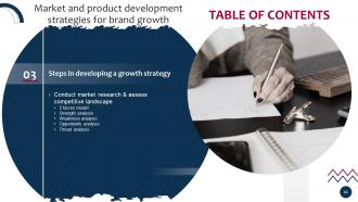 Market And Product Development Strategies For Brand Growth Strategy CD Aesthatic Designed