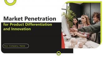 Market Penetration For Product Differentiation And Innovation Strategy CD V