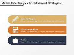 Market size analysis advertisement strategies employee compensation management