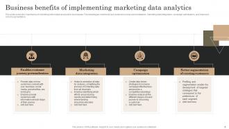 Marketing Analytics Guide To Measure Analyze And Manage Data Complete Deck