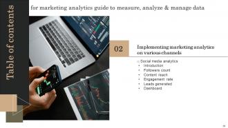 Marketing Analytics Guide To Measure Analyze And Manage Data Complete Deck