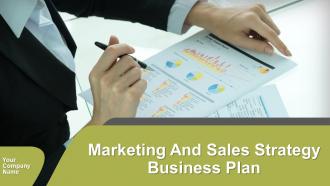 Marketing And Sales Strategy Business Plan Powerpoint Presentation Slides