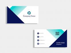 Marketing business card design template