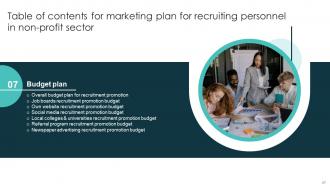 Marketing Plan For Recruiting Personnel In Non Profit Sector Powerpoint Presentation Slides Strategy CD V Adaptable Good