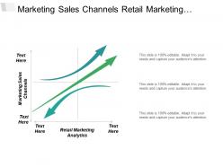 Marketing sales channels retail marketing analytics working capital management cpb