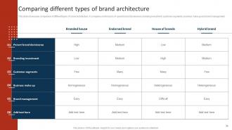 Marketing Strategy To Promote Multiple Brands Among Target Audience Branding CD V