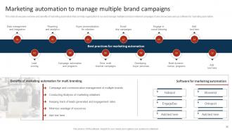 Marketing Strategy To Promote Multiple Brands Among Target Audience Branding CD V