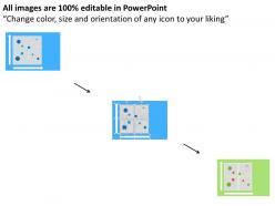 Matrix chart for analysis flat powerpoint design