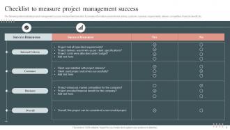 Measure Success Powerpoint Ppt Template Bundles