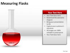 Measuring Flasks Powerpoint Presentation Slides