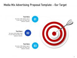 Media mix advertising proposal template powerpoint presentation slides