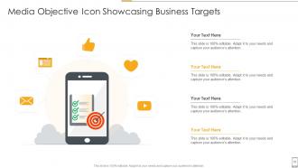 Media Objective Powerpoint Ppt Template Bundles