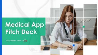 Medical App Pitch Deck Ppt Template