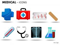 Medical icons powerpoint presentation slides