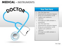 Medical instrument powerpoint presentation slides