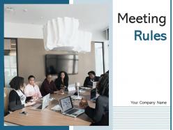 Meeting Rules Conversation Transparency Agenda Management Information