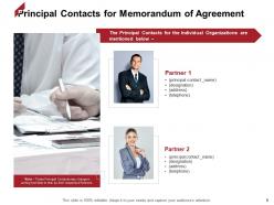 Memorandum Of Agreement For New Partnership Proposal Powerpoint Presentation Slides