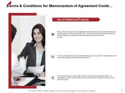 Memorandum Of Agreement For New Partnership Proposal Powerpoint Presentation Slides