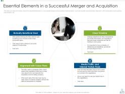 Merger strategy to foster diversification and value creation powerpoint presentation slides